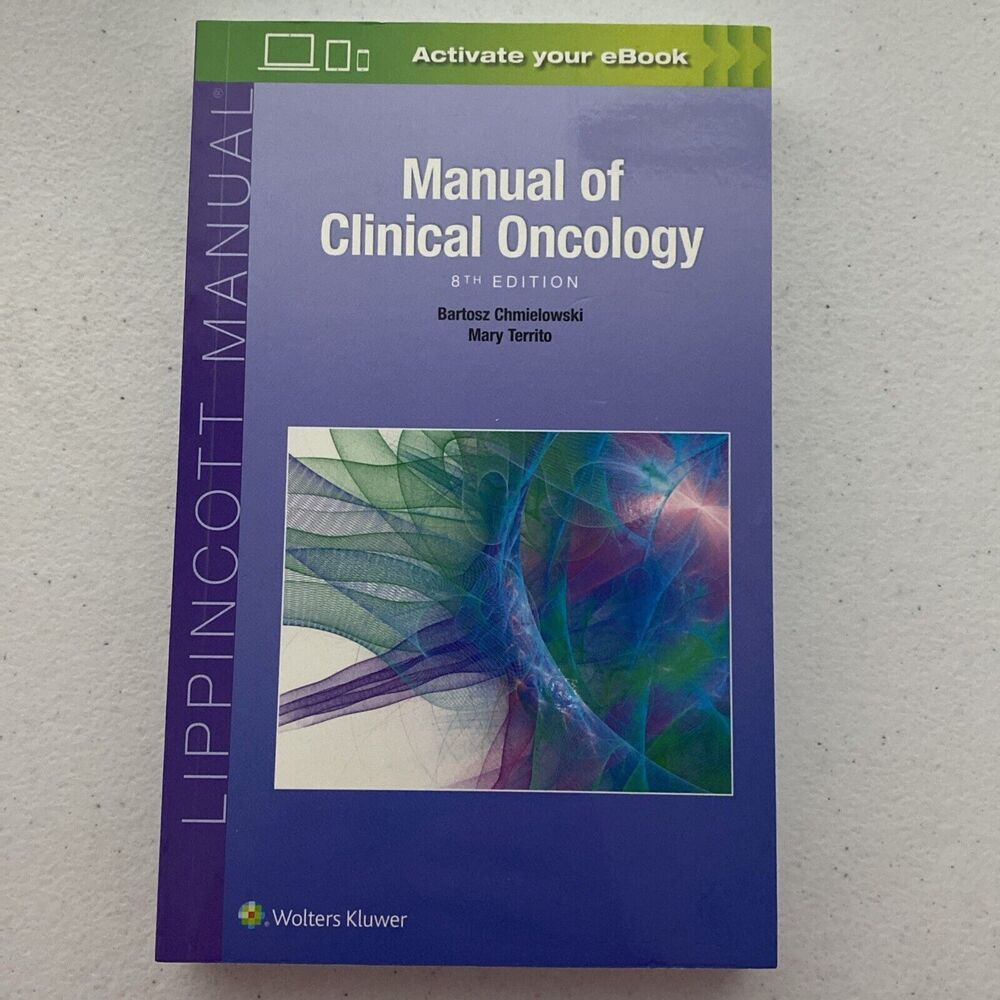 Manual of Clinical Oncology 8th Ed. by Chmielowski, Bartosz; Territo, Mary‎ NEW